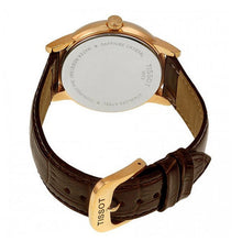 Load image into Gallery viewer, Tissot T Classic Carson Quartz White Dial Brown Leather Strap Watch for Men - T085.410.36.012.00