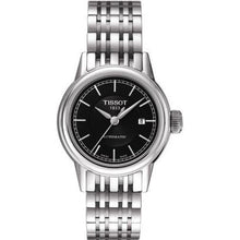 Load image into Gallery viewer, Tissot Carson Automatic Black Dial Silver Steel Strap Watch For Women - T085.207.11.051.00