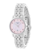 Load image into Gallery viewer, Tissot Carson Premium Lady Mother of Pearl Pink Dial Silver Steel Strap Watch For Women - T122.210.11.159.00