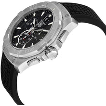Load image into Gallery viewer, Tag Heuer Aquaracer Chronograph Black Dial Black Rubber Strap Watch for Men - CAY1110.FT6041