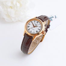 Load image into Gallery viewer, Tissot T Classic Carson White Dial Brown Leather Strap Watch For Women - T085.207.36.013.00