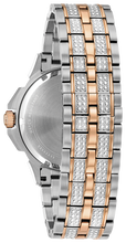 Load image into Gallery viewer, Bulova Octova Crystal Silver Dial Two Tone Steel Strap Watch for Men - 98C133