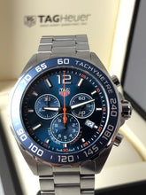 Load image into Gallery viewer, Tag Heuer Formula 1 Chronograph Blue Dial Silver Steel Strap Watch for Men - CAZ1014.BA0842