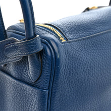 Load image into Gallery viewer, Taurillon Clemence Mini Lindy 20 Deep Bleu