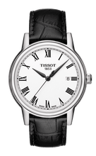 Load image into Gallery viewer, Tissot T Classic Carson White Dial Black Leather Strap Watch for Men - T085.410.16.013.00