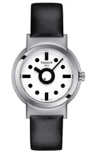 Load image into Gallery viewer, Tissot Heritage Memphis Lady White Dial Black Rubber Strap Watch For Women - T120.210.17.011.00