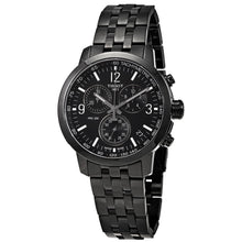 Load image into Gallery viewer, Tissot PRC 200 Chronograph Black Dial Black Steel Strap Watch For Men - T114.417.33.057.00