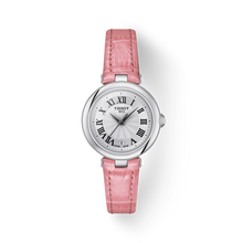 Load image into Gallery viewer, Tissot Bellissima Small Lady Silver Dial Pink Leather Strap Watch For Women - T126.010.16.013.01
