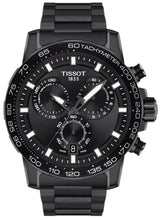 Load image into Gallery viewer, Tissot Supersport Chrono Black Dial Black Steel Strap Watch For Men - T125.617.33.051.00
