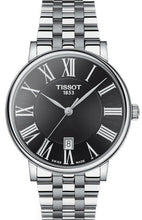 Load image into Gallery viewer, Tissot Carson Premium Black Dial Silver Steel Strap Watch For Men - T122.410.11.053.00
