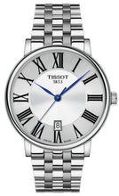 Load image into Gallery viewer, Tissot Carson Premium Silver Dial Silver Steel Strap Watch For Men - T122.410.11.033.00