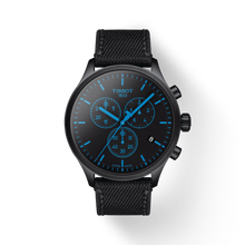 Load image into Gallery viewer, Tissot Chrono XL Quartz Black Dial Black Nylon Strap Watch For Men - T116.617.37.051.00
