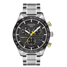 Load image into Gallery viewer, Tissot PRS 516 Chronograph Black Dial Silver Steel Strap Watch For Men - T100.417.11.051.00
