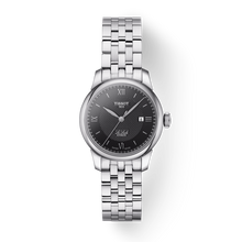Load image into Gallery viewer, Tissot Le Locle Automatic Lady Black Dial Silver Steel Strap Watch For Women - T006.207.11.058.00