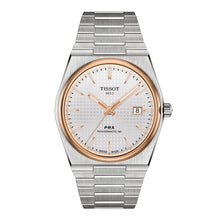 Load image into Gallery viewer, Tissot PRX Powermatic 80 Silver Dial Silver Steel Strap Watch For Men - T137.407.21.031.00