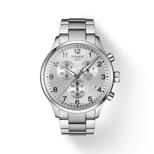 Load image into Gallery viewer, Tissot Chrono XL Classic Silver Dial Silver Steel Strap Watch For Men - T116.617.11.037.00