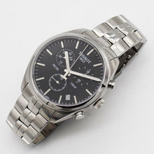 Load image into Gallery viewer, Tissot T Classic PR 100 Chronograph Black Dial Silver Steel Strap Watch for Men - T101.417.11.051.00