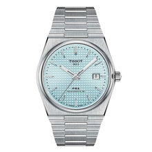 Load image into Gallery viewer, Tissot PRX Powermatic 80 Ice Blue Tiffany Dial Silver Steel Strap Watch for Men - T137.407.11.351.00