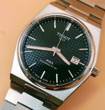 Load image into Gallery viewer, Tissot PRX Powermatic 80 Green Dial Silver Steel Strap Watch For Men - T137.407.11.091.00
