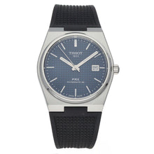 Load image into Gallery viewer, Tissot PRX Powermatic 80 Blue Dial Black Rubber Strap Watch for Men - T137.407.17.041.00