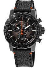Load image into Gallery viewer, Tissot Supersport Chrono Grey Dial Black Nylon Strap Watch For Men - T125.617.36.081.00
