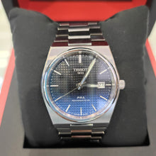 Load image into Gallery viewer, Tissot Powermatic 80 Automatic Gradient Blue Dial Silver Steel Strap Watch for Men - T137.407.11.051.01