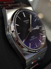 Load image into Gallery viewer, Tissot Powermatic 80 Automatic Gradient Blue Dial Silver Steel Strap Watch for Men - T137.407.11.051.01