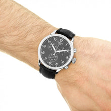 Load image into Gallery viewer, Tissot Chrono XL Classic Black Dial Black Leather Strap Watch For Men - T116.617.16.057.00