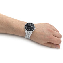 Load image into Gallery viewer, Tissot Carson Premium Black Dial Silver Steel Strap Watch For Men - T122.410.11.053.00