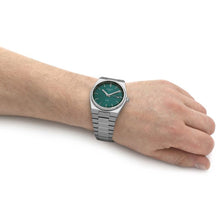 Load image into Gallery viewer, Tissot PRX Green Dial Silver Steel Strap Watch For Men - T137.410.11.091.00
