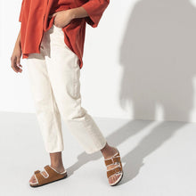 Load image into Gallery viewer, BIRKENSTOCK - ARIZONA SHEARLING 1001128 - MINK SUEDE LEATHER