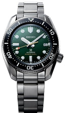 Load image into Gallery viewer, Seiko Prospex 140th Anniversary Limited Divers Green Dial Silver Steel Strap Watch For Men - SPB207J1