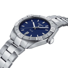 Load image into Gallery viewer, Tissot PR 100 Sport Blue Dial Silver Steel Strap Watch For Men - T101.610.11.041.00
