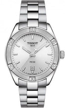 Load image into Gallery viewer, Tissot PR 100 Sport Chic Silver Dial Silver Steel Strap Watch for Women - T101.910.11.031.00