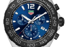 Load image into Gallery viewer, Tag Heuer Formula 1 Chronograph Blue Dial Silver Steel Strap Watch for Men - CAZ101AV.BA0842