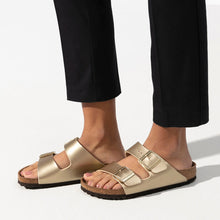 Load image into Gallery viewer, BIRKENSTOCK - ARIZONA 1016110 - GOLD SANDALS