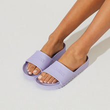 Load image into Gallery viewer, BIRKENSTOCK BARBADOS EVA 1017055 PURPLE FOG SLIDES