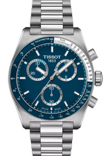 Load image into Gallery viewer, Tissot PR516 Chronograph Blue Dial Silver Steel Strap Watch for Men - T149.417.11.041.00