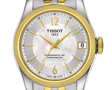 Load image into Gallery viewer, Tissot Ballade Powermatic 80 Mother of Pearl Silver Dial Two Tone Steel Strap Watch For Women - T108.208.22.117.00