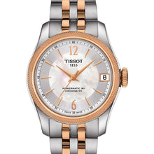 Load image into Gallery viewer, Tissot Ballade Powermatic 80 Cosc Mother of Pearl Dial Two Tone Steel Strap Watch For Women - T108.208.22.117.01