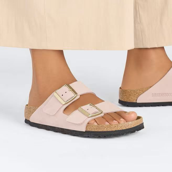 BIRKENSTOCK - ARIZONA SFB 1027661 - SOFT PINK NUBUCK