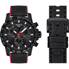 Load image into Gallery viewer, Tissot Supersport Chrono Giro D'Italia Black Dial Black Nylon Strap Watch for Men - T125.617.37.051.00