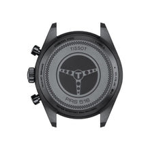 Load image into Gallery viewer, Tissot T Sport PRS 516 Chronograph Black Dial Black Leather Strap Watch for Men - T131.617.36.052.00