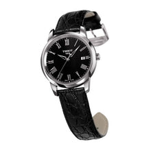 Load image into Gallery viewer, Tissot Classic Dream Black Dial Black Leather Strap Watch for Men - T033.410.16.053.01