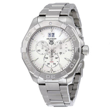 Load image into Gallery viewer, Tag Heuer Aquaracer White Dial Silver Steel Strap Watch for Men - CAY1111.BA0927