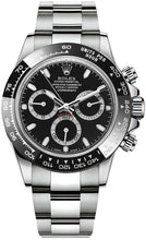 Load image into Gallery viewer, Rolex Cosmograph Daytona Oystersteel Black Dial Men's Watch 116500LN-0002