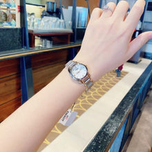 Load image into Gallery viewer, Tissot T Wave Mother of Pearl Dial Two Tone Steel Strap Watch for Women - T023.210.22.117.00