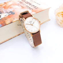 Load image into Gallery viewer, Tissot Everytime Desire White Dial Maroon NATO Strap Watch for Women - T109.210.37.031.00