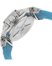Load image into Gallery viewer, Tissot T Race Chronograph White Dial Brown Rubber Strap Watch for Women - T048.217.17.017.02