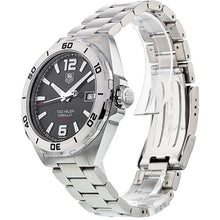 Load image into Gallery viewer, Tag Heuer Formula 1 Automatic Black Dial Silver Steel Strap Watch for Men - WAZ2113.BA0875